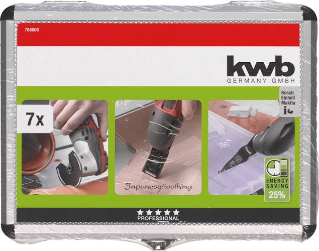 kwb Akku Top Multi-Tool-Set 7tlg SB AKKU 708000