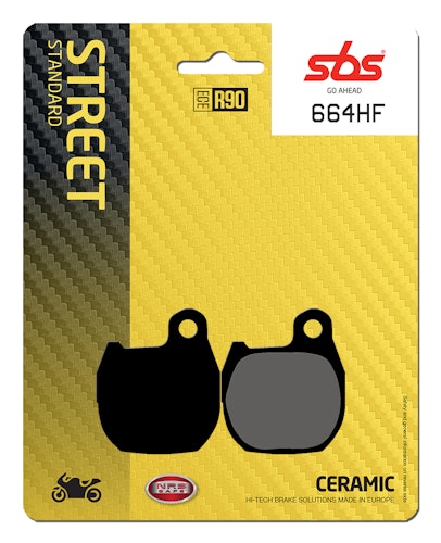 SBS Bremsbelag 664HF Street Ceramic