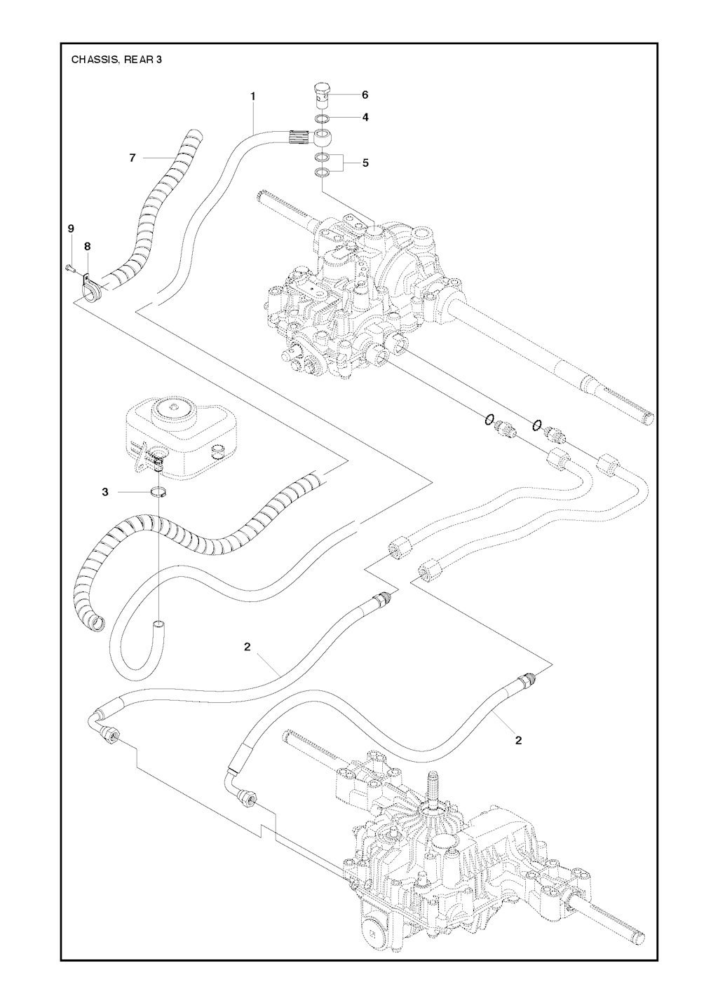 Explosionszeichnung Ersatzteile