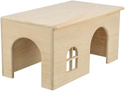 TRIXIE Haus, nagelfrei, Zwergkaninchen, Holz, 40 × 20 × 23 cm