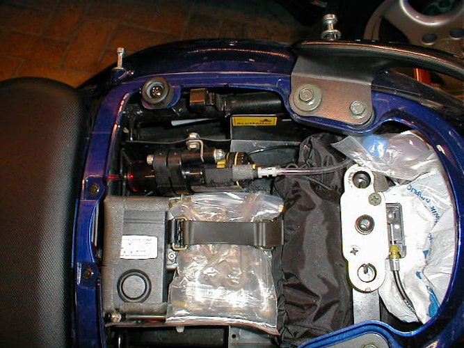 Scottoiler mini Reservoir Halterung