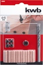 Vorschaubild kwb Holzbohrer+Dübelsatz   6 mm 28066