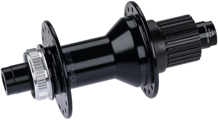 CONTEC Hinterradnabe Core CL 32 Loch schwarz 12-fach Shimano Micro Spline, Einbaubrei