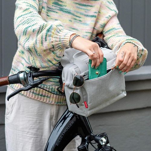 reisenthel Lenkertasche Roomy 4 l grau