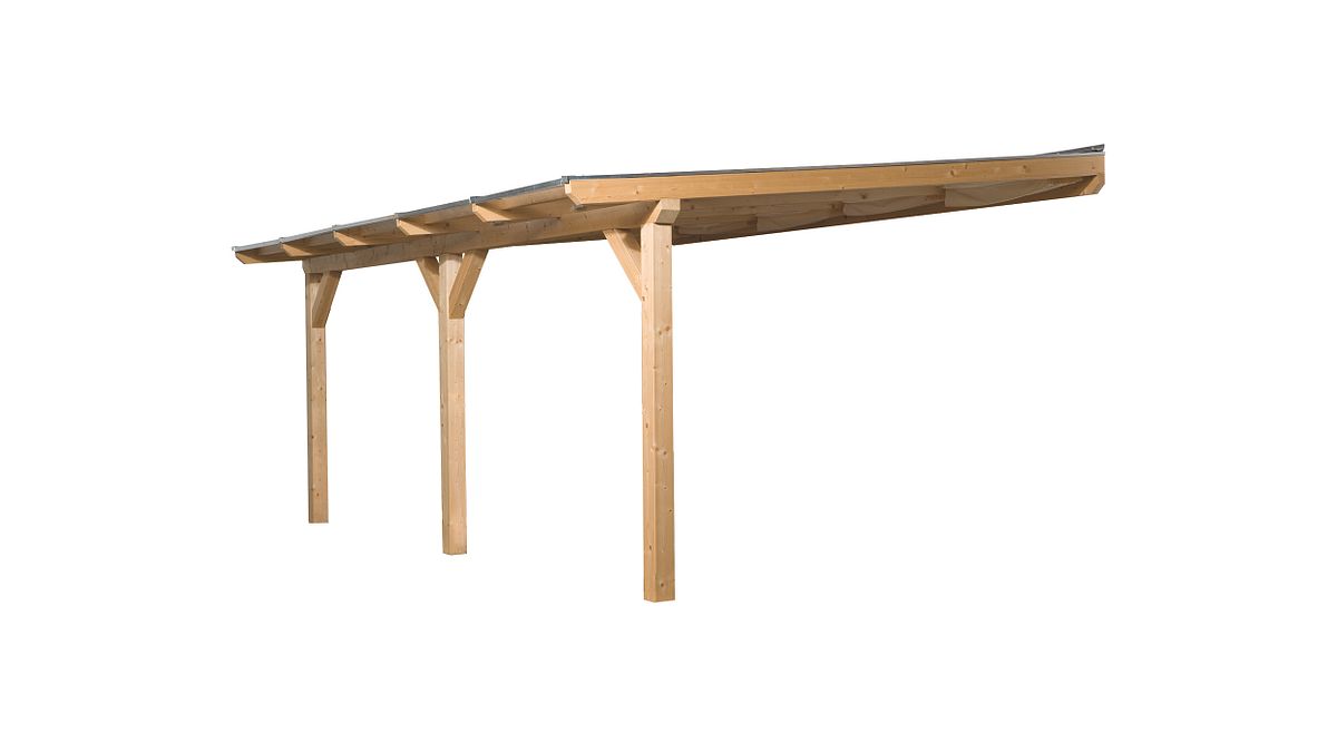 Weka Terrassenüberdachung 672 Gr. 2 (B 541 cm x T 279 cm)