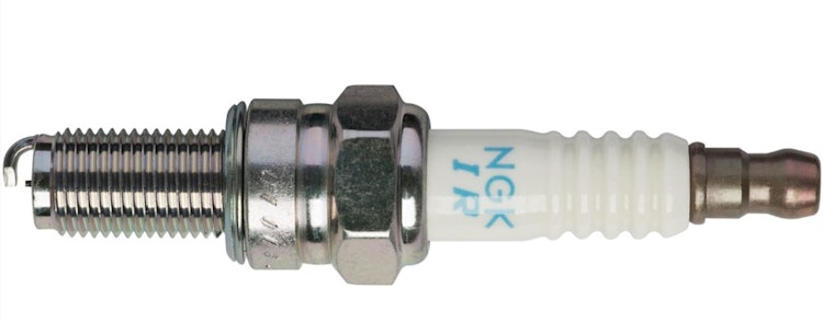 NGK Zündkerze MR8BI-8 Iridium, 10 mm Gewinde für Aprilia Shiver, SXR, SRX, Moto Guzzi V7, V85 TT, Piaggio Liberty, Zip und Vespa Primavera, Sprint