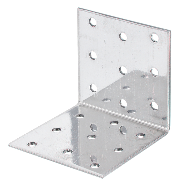 Alberts® Lochplattenwinkel Edelstahl  60x60x60 mm