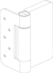 OSMO Aufschraubband 3-D, Metall verzinkt