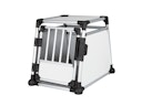 TRIXIE Transportbox Aluminium silber/hellgrau Transportbox