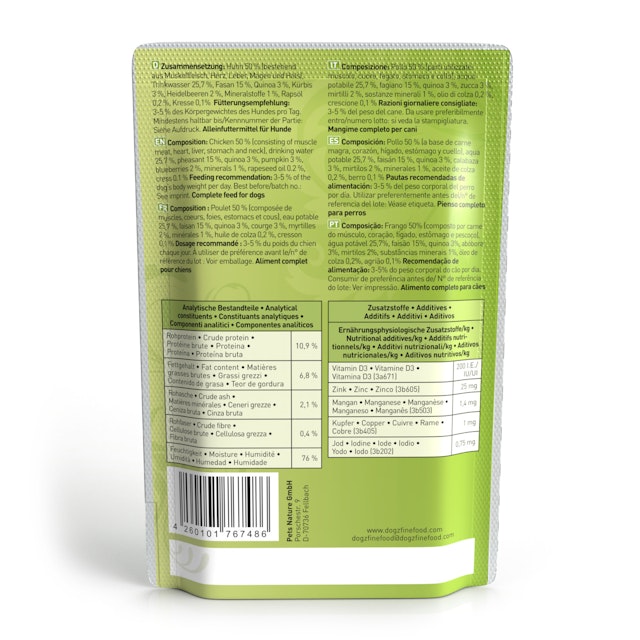 Dogz finefood 100 Gramm HundenassfutterVorschaubild