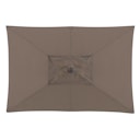 Vorschaubild doppler Mittelmastschirm ALU WOOD 210 x 140 Auto-Tilt, Aluminium Esche-Optik / 100 % Polyester 180 g/m²