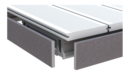 TraumGarten DreamDeck Abschlussleiste anthrazit 10x80x2000