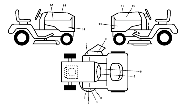 Husqvarna Gartentraktoren 96043024401 TS 354X