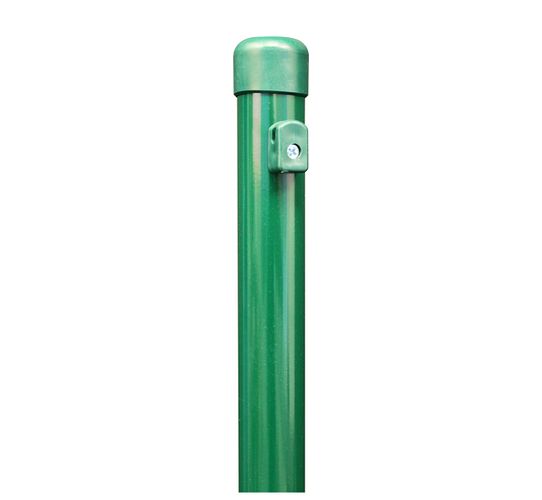 Alberts® Zaunpf.,zinkp.grün Kst.b.,Länge 1500mm,Pfostenst. ⌀38mm,Geflechth. 1000mm 613006