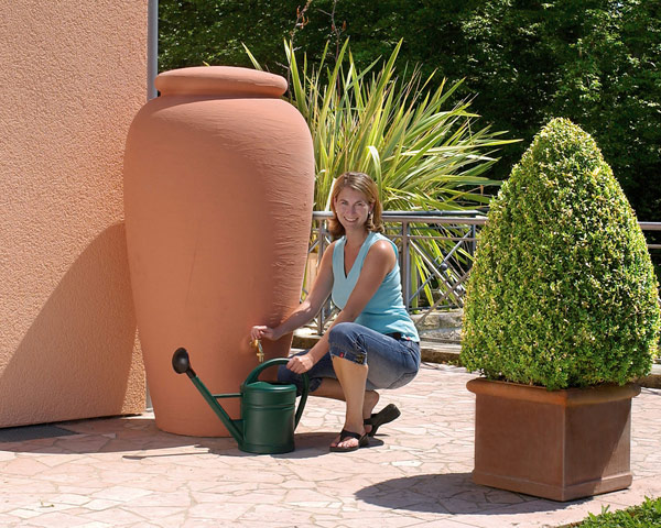 Graf Garantia Regen-Amphore terrakotta 240 L