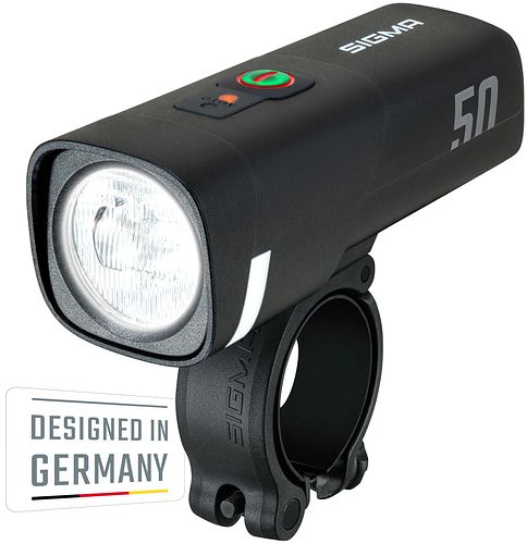 Sigma Sport Aura 50 Scheinwerfer schwarz