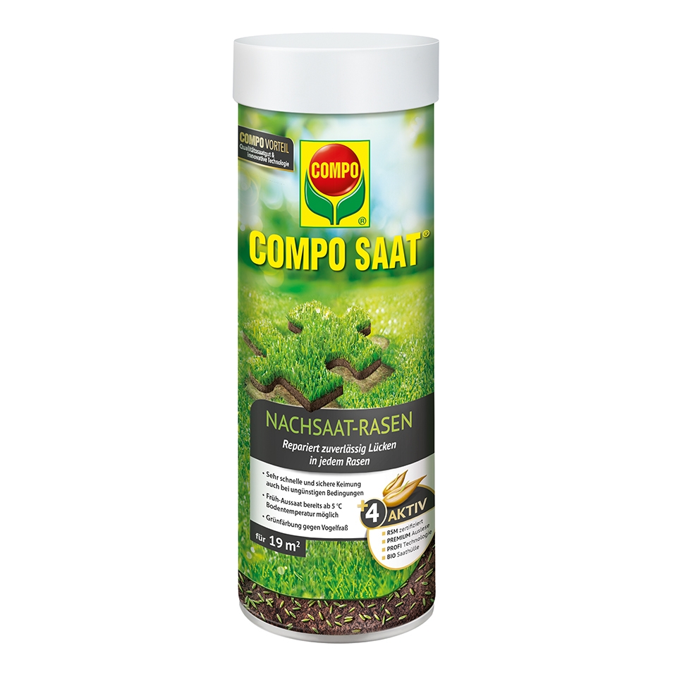 COMPO SAAT® Nachsaat-Rasen 380 g für 19 m²