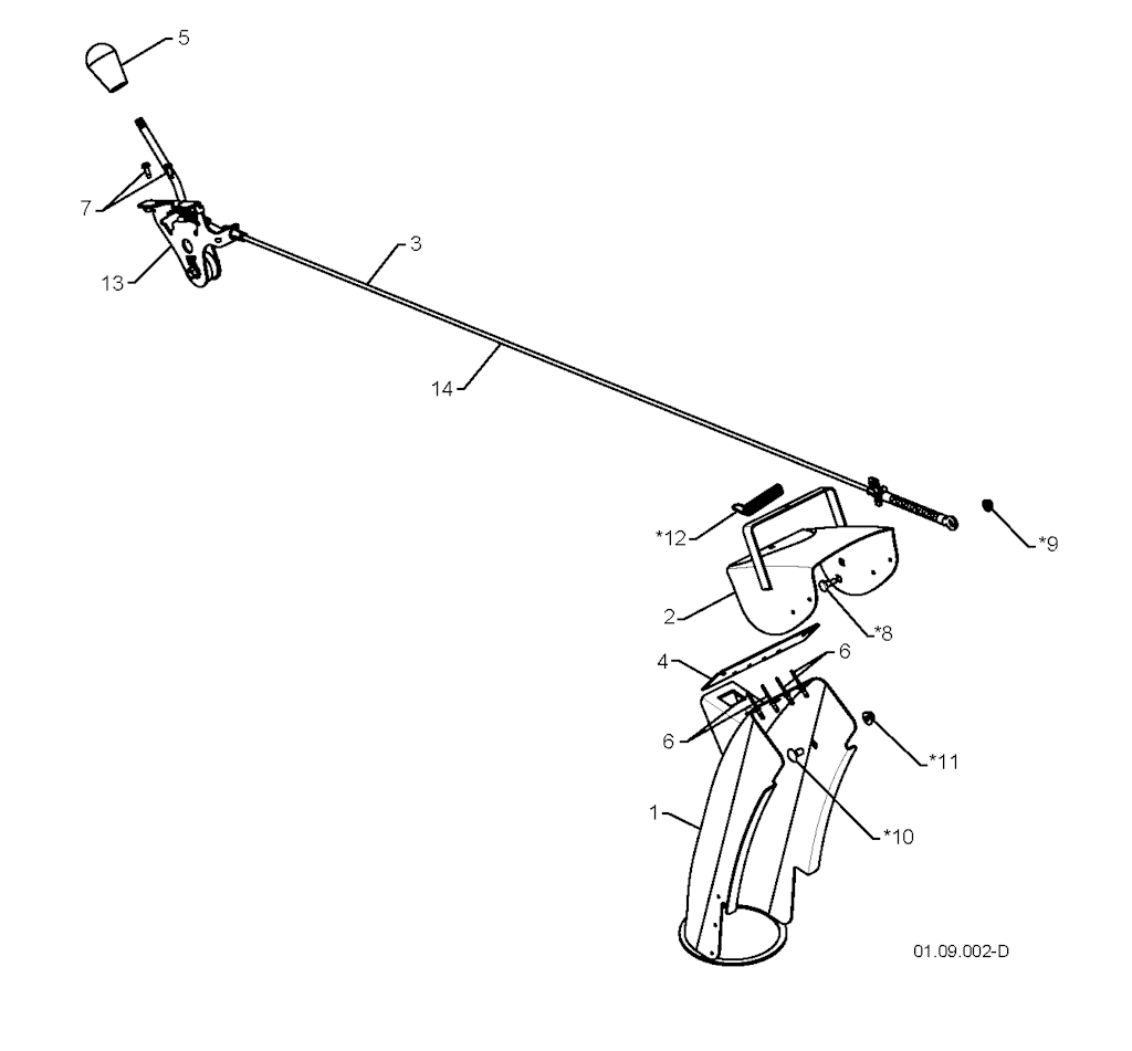 Explosionszeichnung Ersatzteile