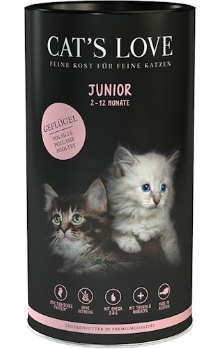 Cat's Love Junior Geflügel Katzentrockenfutter