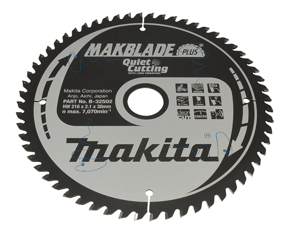 Makita MAKBLADE+ Sägeb. 216x30x60Z B-32502
