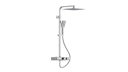 Vorschaubild Überkopfbrauseset OCEAN, mit Thermostatablage