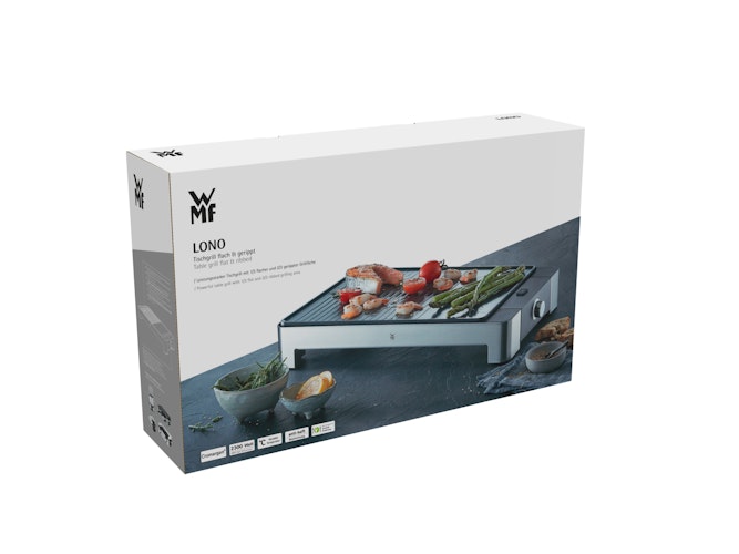 WMF Lono Tischgrill Flach & Gerippt