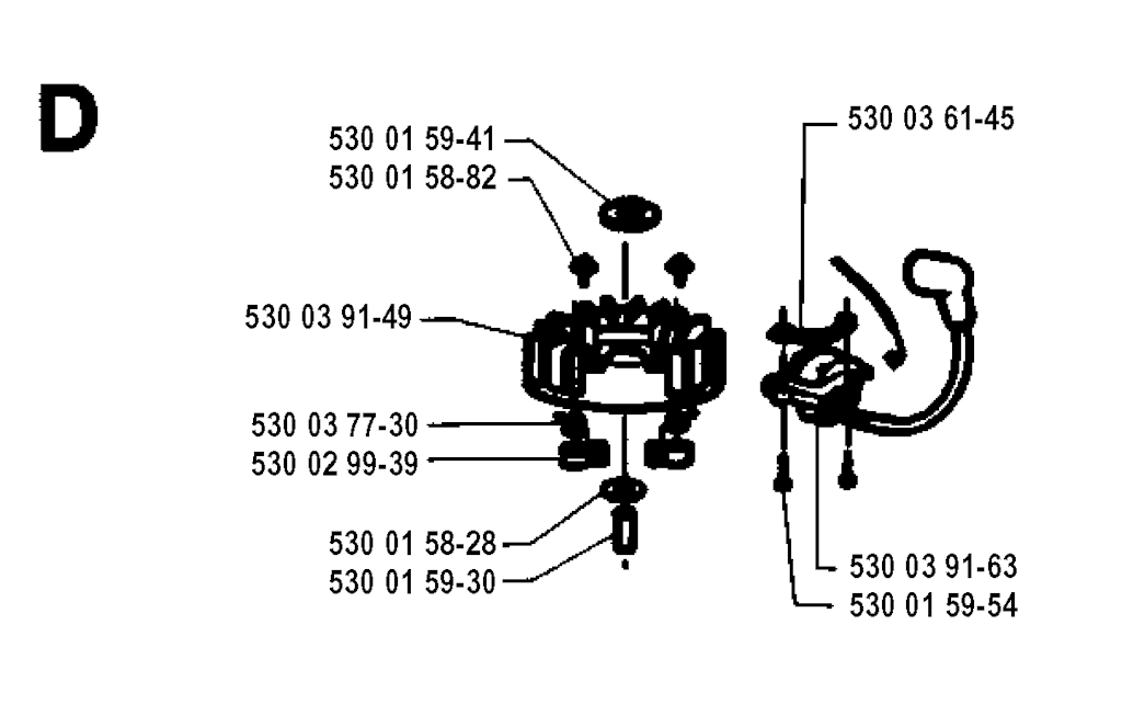 Explosionszeichnung Ersatzteile