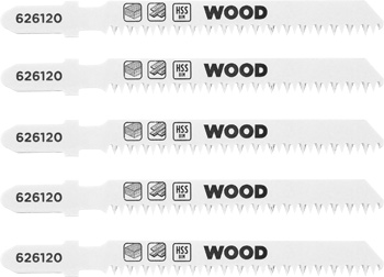 kwb HSS-BiM-Stichsägeblätter für Laminat und Hartholz, fein 626120