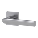 Vorschaubild Griffwerk Türgriff TRI 134 - Schraubtechnik, eckig, Edelstahl matt