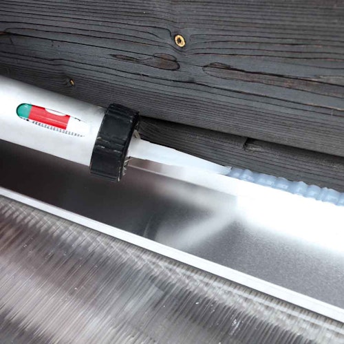 Skan Holz Wandabschlussprofil für Terrassenüberdachungen / Anlehncarports