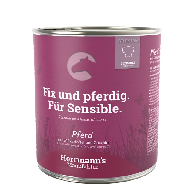 Herrmann's Selection Sensibel / Sensitiv 800g Dose HundenassfutterVorschaubild
