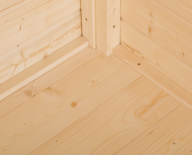 Thumbnail - Weka Fußboden für Gartenhaus 209-Größe 1