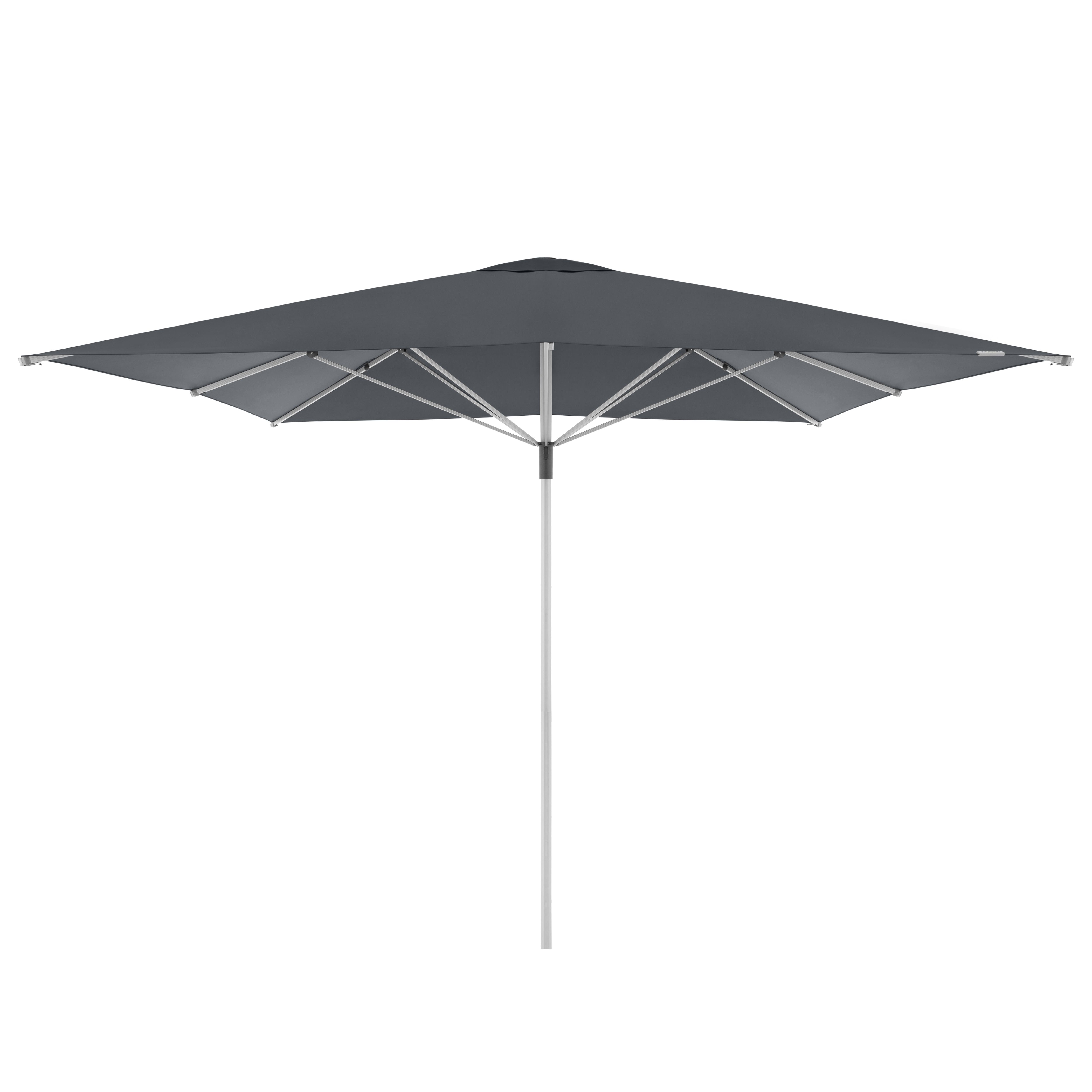 Doppler Mittelmastschirm TELESTAR 400 x 400 Telescope, Aluminium Silber / 100 % Polyester 180 g/m²