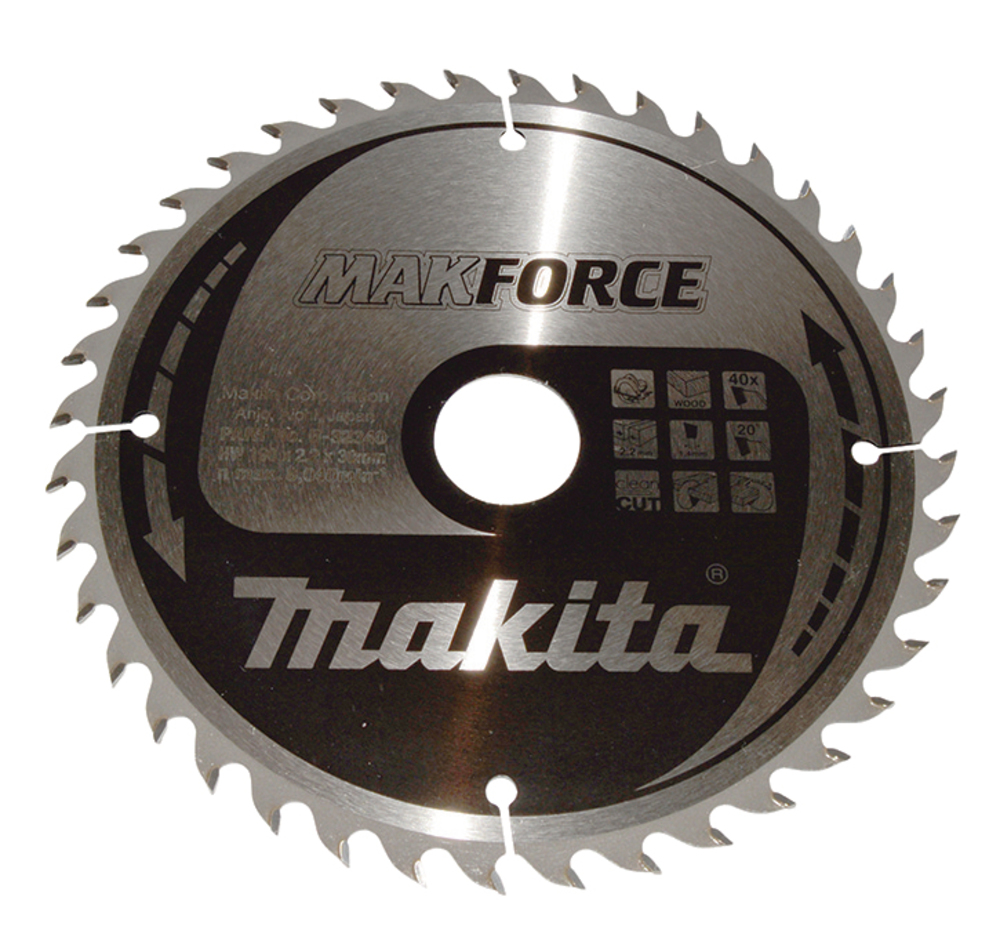 Makita MAKFORCE Sägeb. 190x30x40Z B-32340