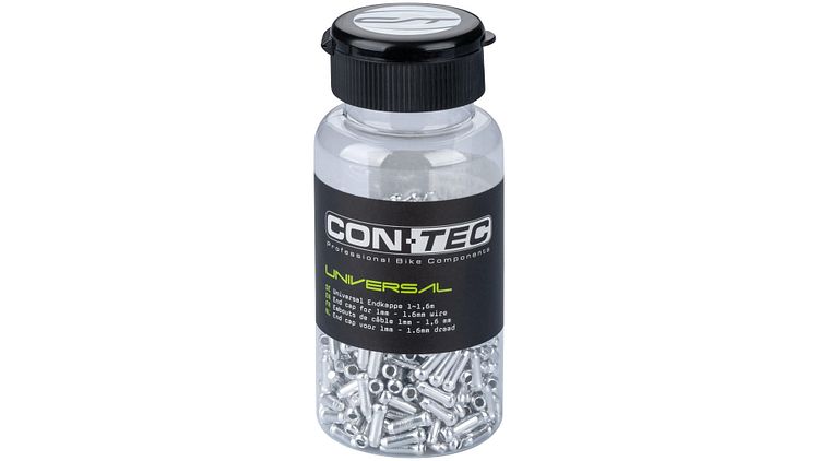 CONTEC Endhülse Stopshift silber