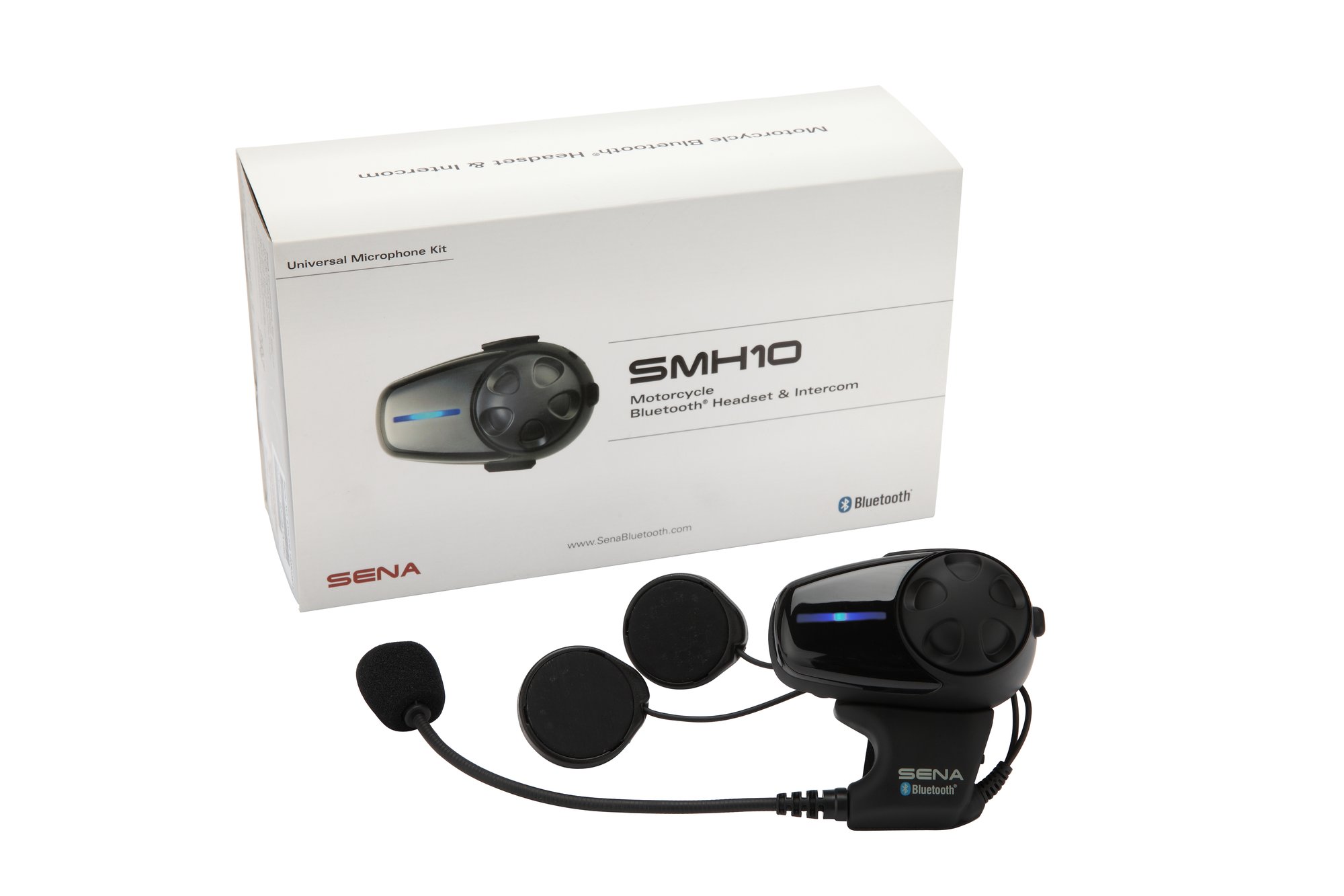 SENA SMH10 Bluetooth‑Headset und Gegensprechanlage, Doppelpack