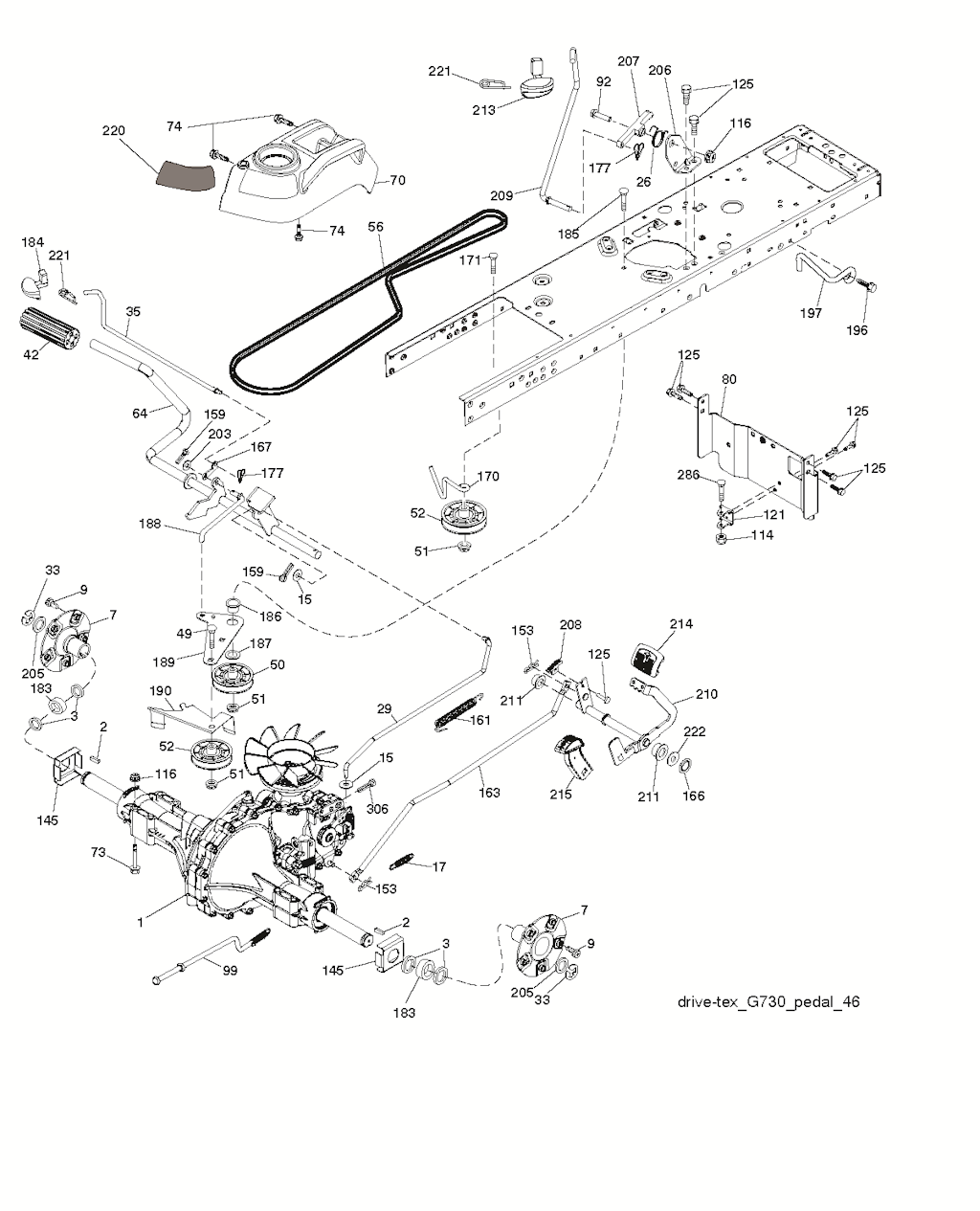 Explosionszeichnung Ersatzteile
