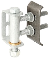 Alberts® Torband f.180°Öffnung,Ebenen verstellb.,feuervz.,z.Anschw.,M16,Belast.max.300kg 