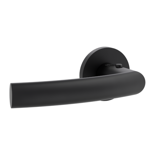 Griffwerk VAYA 178 LORITA fast2fix Fast2Fix Rosetten rund smart2lock L Graphitschwarz