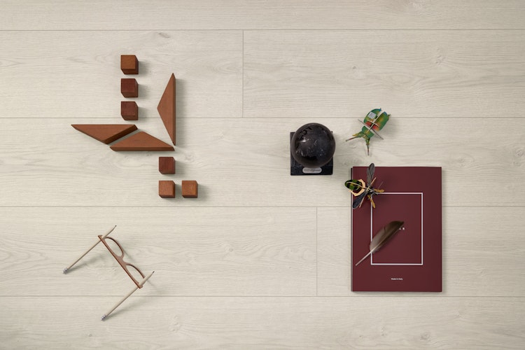 HANDMUSTER MEISTER Designboden MeisterDesign. comfort DL 600 S 7124 Eiche mountain white Porensynchron-Struktur