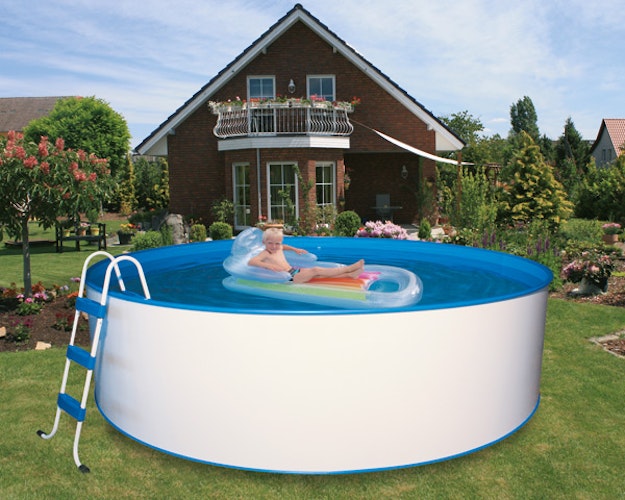 myPOOL Swimming Pool Poolset Trend Rundform mit Kartuschenfilteranlage