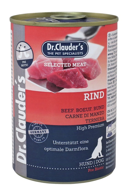 Dr. Clauder's Selected Meat Pre Biotics 400g Dosen HundenassfutterVorschaubild
