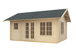 Skan Holz 45 mm Gartenhaus Esbjerg/Freizeithaus 1/2-380 x 520 cm (Esbjerg Gr. 1)