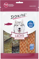 DOKAS Lachs in Streifen Hundesnacks 100 Gramm