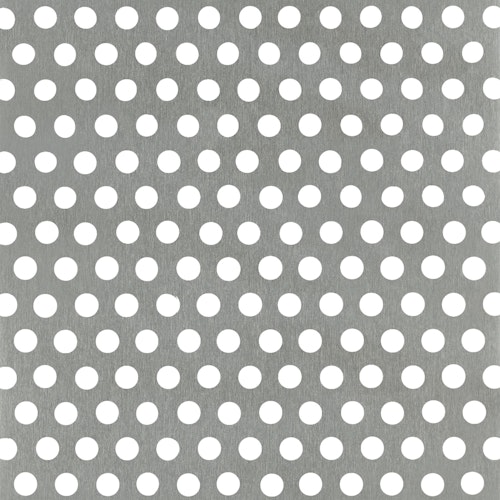 Alberts® Lochblech, Lochung: rund, Alu