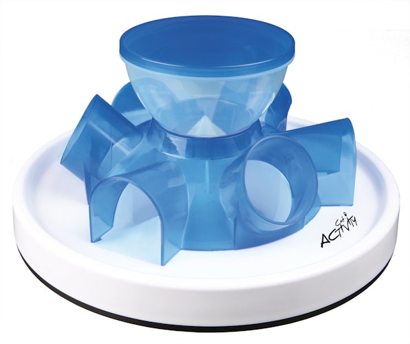TRIXIE Cat Activity Tunnel Feeder Katzenspielzeug
