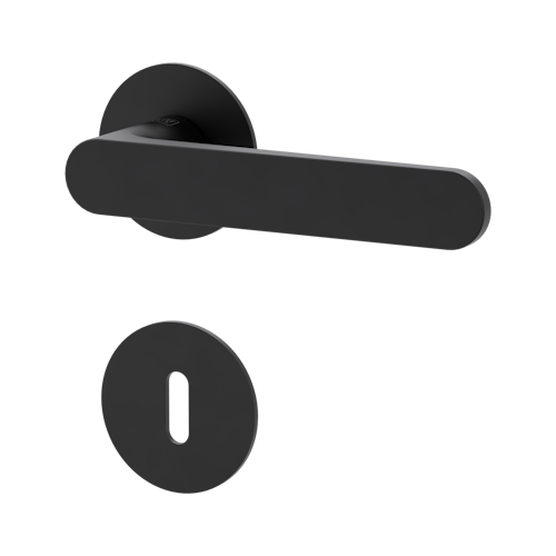 Griffwerk Türgriff AVUS PIATTA S - Kaschmirgrau, Graphitschwarz