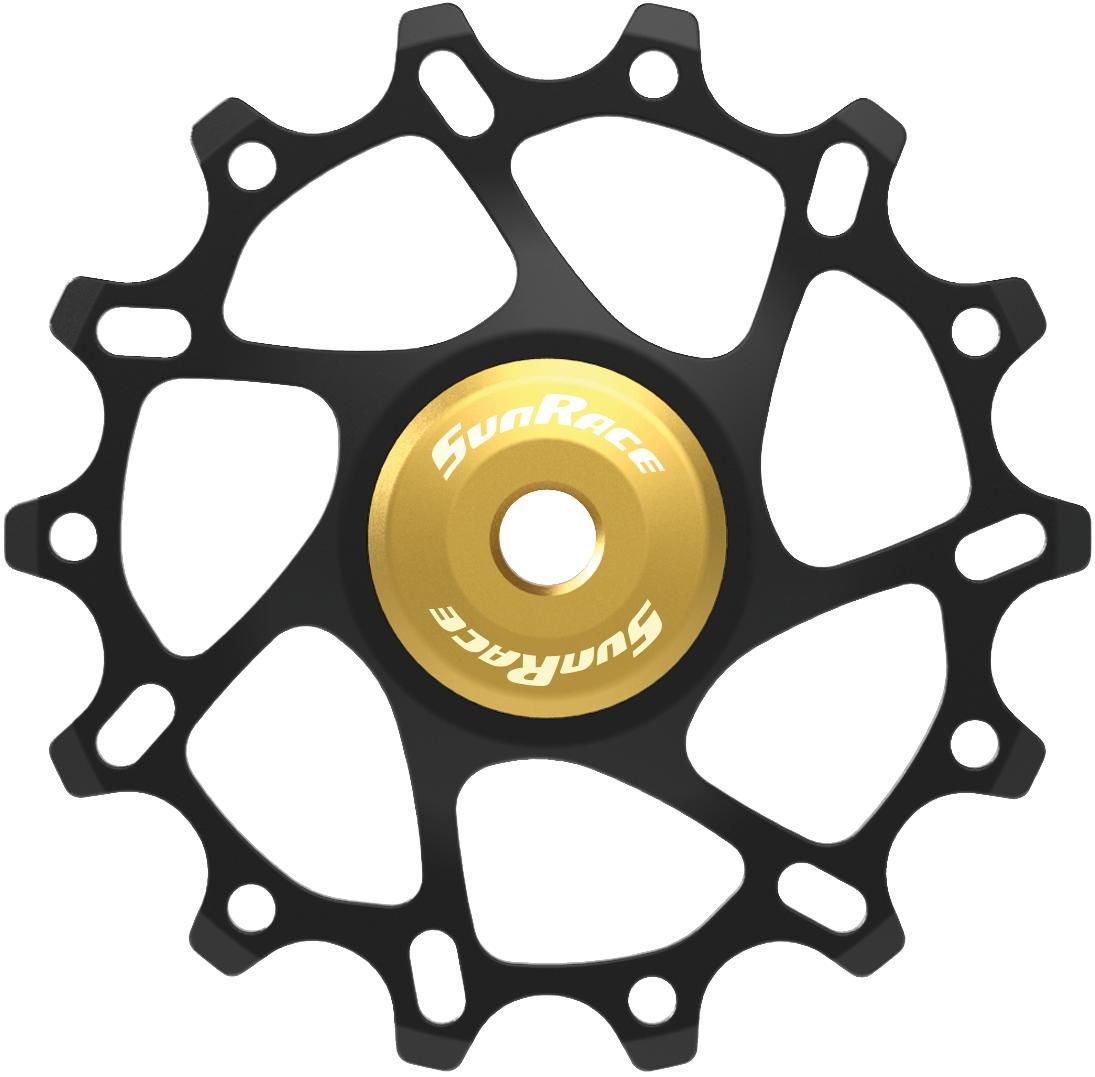 Sunrace Schaltrolle 14 Zähne schwarz