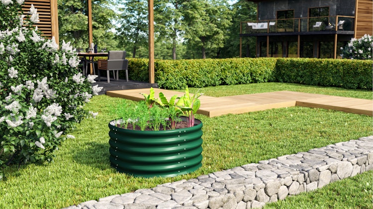 Vitavia Hochbeet Terra Rund 82 x 82 cm - 200/360/500 l