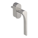 Vorschaubild Griffwerk Fenstergriff VAYA 261 LEAF LIGHT Samtgrau R 7x40